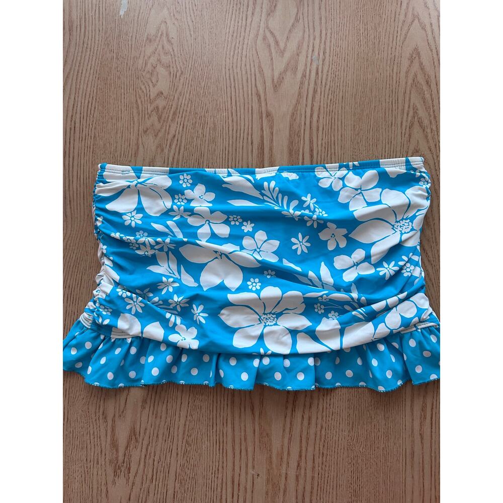 B24 New Womens Athena Swimsuit Skirt Inside Brief Tropical🌴Floral🌺Print size 8
